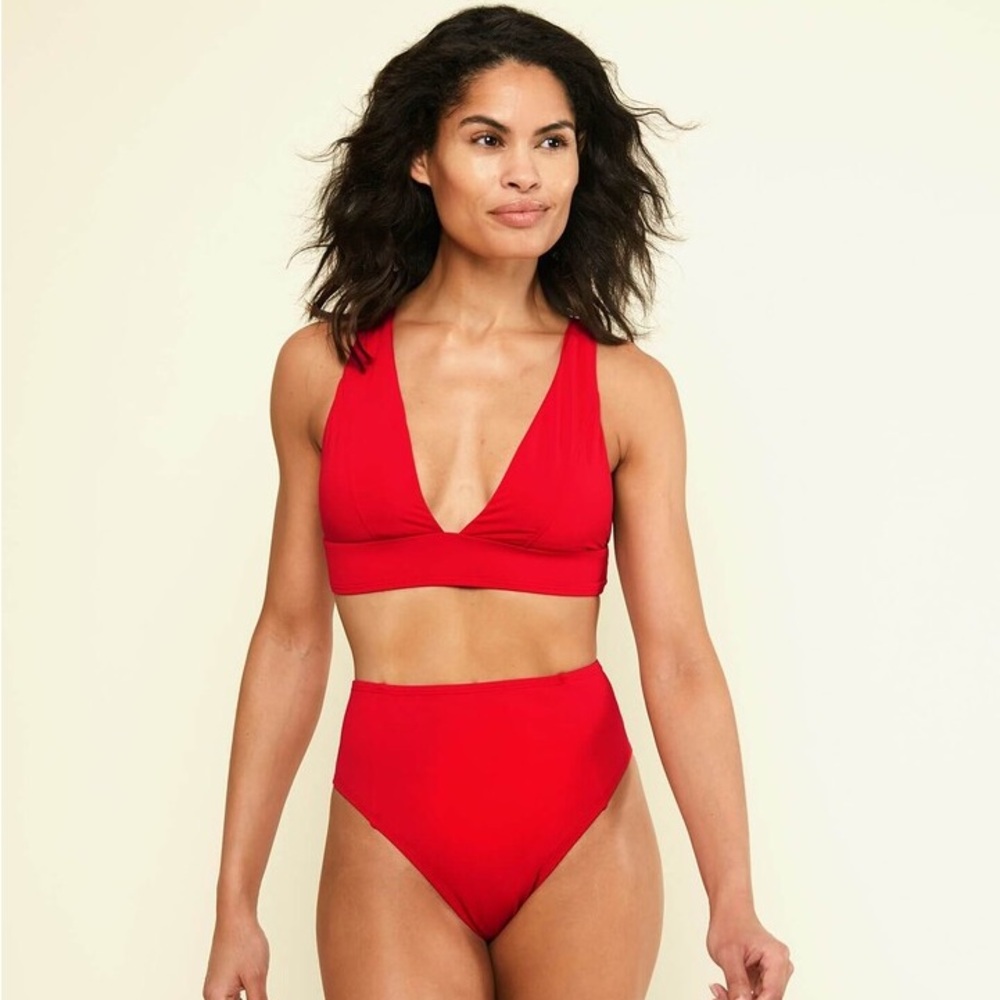 Andie Swim The Belize Bikini Top Sz XS